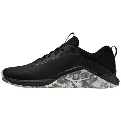 Zapatillas Deportivos Mizuno Training Shoe Hombre - Negros / Blancos / Grises Oscuro - Chile M437RK
